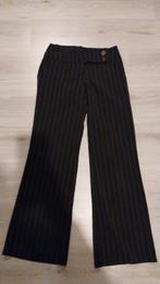 Streepjes pantalon, Zwart, Ophalen of Verzenden, Zo goed als nieuw, Maat 36 (S)