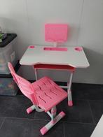 Kinderbureau met stoel verstelbaar izgst, Ophalen, Zo goed als nieuw, Tafel(s) en Stoel(en)