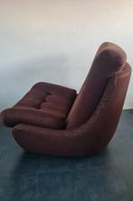 Prachtige retro vintage Atlantis fauteuil bruin, Huis en Inrichting, Fauteuils, Ophalen, Gebruikt, 75 tot 100 cm, 75 tot 100 cm