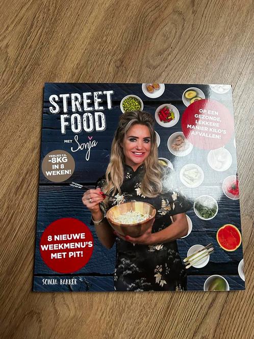 Sonja Bakker street food boek, Boeken, Gezondheid, Dieet en Voeding, Zo goed als nieuw, Dieet en Voeding, Ophalen of Verzenden