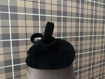 Whiteley - Lux fluweel dopje - Zwart - Kammetje - Nieuwstaat beschikbaar voor biedingen