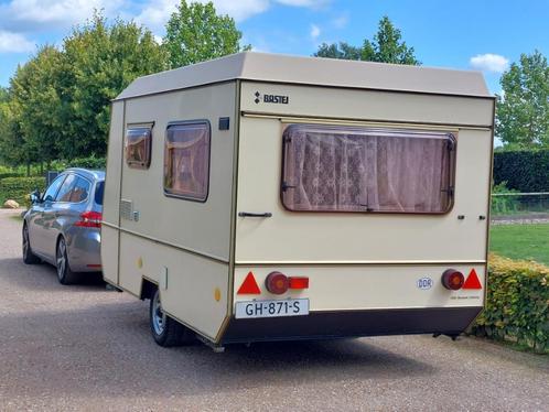DDR Bastei 351 caravan, Caravans en Kamperen, Caravans, Particulier, tot en met 3, 750 - 1000 kg, Rondzit, Overige merken, 2 aparte bedden