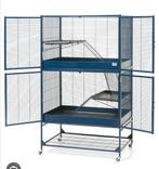 Savic Royal Suite 95 rattenkooi met inrichting, Dieren en Toebehoren, Ophalen, Kooi, Gebruikt, 90 cm of meer