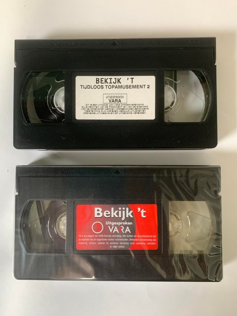 Bekijk 't - Tijdloos Topamusement VHS Banden Vara 1996, Alle leeftijden, Ophalen of Verzenden, Zo goed als nieuw, Tv-serie of Tv-programma