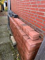 Rode Getrommelde Klinkers - 9m2, Gebruikt, Klinkers, Beton, 5 tot 10 m²