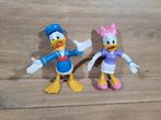 Disney Donald en Katrien Duck figuurtjes, Verzamelen, Gebruikt, Disney, Beeldje of Figuurtje, Onbekend
