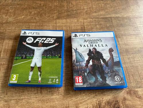 PS5 Games Bundel – FIFA 25 + Assassin’s Creed Valhalla, Spelcomputers en Games, Games | Sony PlayStation 5, Zo goed als nieuw