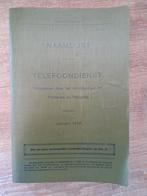 Telefoonboek 1915 - Naamlijst Telefoondienst, Ophalen of Verzenden, Voor 1920, Tijdschrift