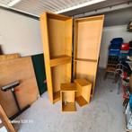 Houten boekenkasten set van 2 demontabel, Ophalen, Met plank(en), Gebruikt, 200 cm of meer