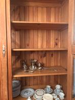 Grote servieskast grenenhout Kleur teak, Huis en Inrichting, Kasten | Buffetkasten, Ophalen, 200 cm of meer, 150 tot 200 cm, Eikenhout