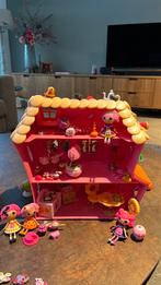 Lalaloopsy verzameling met meeneemkoffer en los huis, Kinderen en Baby's, Speelgoed | Overig, Ophalen of Verzenden, Zo goed als nieuw