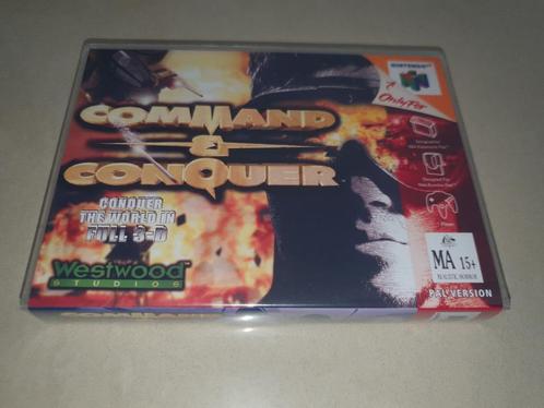 Command & Conquer N64 Game Case, Spelcomputers en Games, Games | Nintendo 64, Zo goed als nieuw, Verzenden