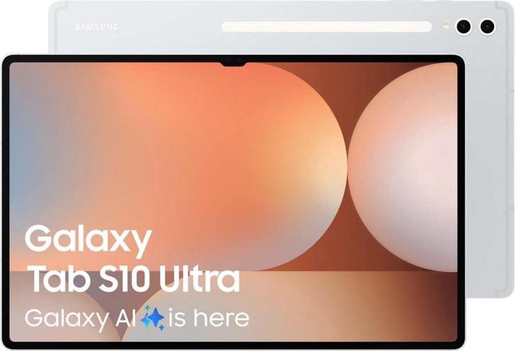 Samsung Galaxy Tab S10 Ultra - Wifi - 12/256GB - Silver, Computers en Software, Android Tablets, Nieuw, Wi-Fi, 13 inch of meer