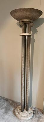 Staande lamp met 3 dieren koppen, Huis en Inrichting, Lampen | Vloerlampen, Ophalen, Gebruikt, Overige materialen, 150 tot 200 cm