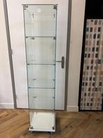 vitrine kast, Huis en Inrichting, Ophalen, Minder dan 50 cm, Glas, Hoge kwaliteit gehard glas