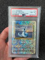 Pokémon PSA 8 Dratini Rev. holo #72 legendary collection, Ophalen of Verzenden, Zo goed als nieuw, Losse kaart, Foil