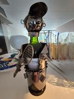 Metalen tennis wijnfleshouder, Ophalen of Verzenden, Zo goed als nieuw, Metaal, Minder dan 50 cm