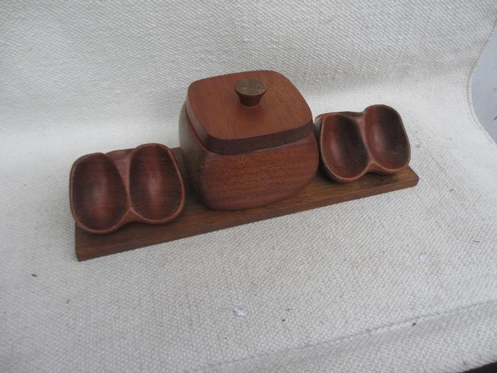 Vintage hardhouten pijpstandaard Ro-El Italy, Verzamelen, Rookartikelen, Aanstekers en Luciferdoosjes, Zo goed als nieuw, Overige typen