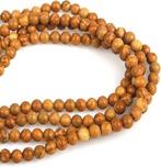 Streng Jaspis Versteend hout edelsteen kralen 8 mm Tigerskin, Ophalen, Nieuw, Kraal