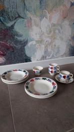 Boerenbont servies - aanvulling, Huis en Inrichting, Keuken | Servies, Ophalen of Verzenden, Zo goed als nieuw, Bord(en), Aardewerk