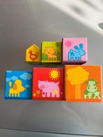 Djeco Stapeltoren Blokken - Stevig Karton, Ophalen of Verzenden, Zo goed als nieuw, Overige merken