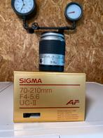Sigma 70-210mm F4-5.6 UC-II Lens - Canon AF nochris 2.0, Ophalen of Verzenden, Gebruikt, Telelens, Zoom
