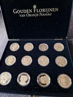 Nederland 12x Gouden Florijnen van Oranje-Nassau" Verguld !!, Postzegels en Munten, Munten | Nederland, Verzenden, Koningin Beatrix