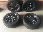 Vw golf 7 aluminium velgen zwart/antraciet 16”, Ophalen, 16 inch, 205 mm, Zomerbanden