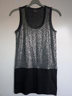Zwarte mini-jurk met zilveren pailletten maat M, Maat 38/40 (M), Vero Moda, Zwart, Ophalen of Verzenden