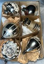 Oude kerstbal ornament in doos nr 54, Ophalen of Verzenden, Gebruikt