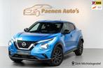 Nissan Juke 1.0 DIG-T Acenta|Cam|Keyless|Stoelverwarming|Tre, Stof, Blauw, 1176 kg, Bedrijf