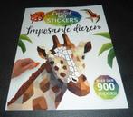 Nieuw stickerboek met imposante dieren (900 stickers), Ophalen of Verzenden, Nieuw, Meerdere stickers