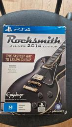 Rocksmith 2014 + Real Tone Cable voor PS4, 2 spelers, Ophalen of Verzenden, Gebruikt, Muziek