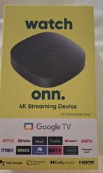 Onn 4K Streaming Device met Google TV, Ophalen of Verzenden, Nieuw, Overige systemen, 120 watt of meer