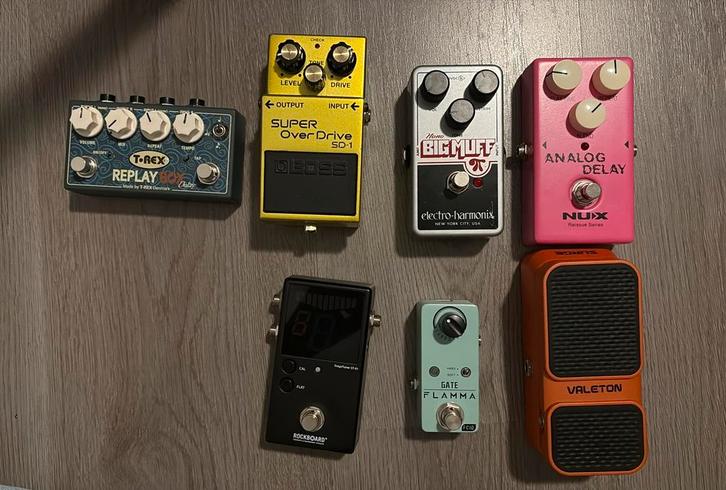 Gitaar effect pedalen, Muziek en Instrumenten, Effecten, Zo goed als nieuw, Distortion, Overdrive of Fuzz, Overige typen, Ophalen of Verzenden