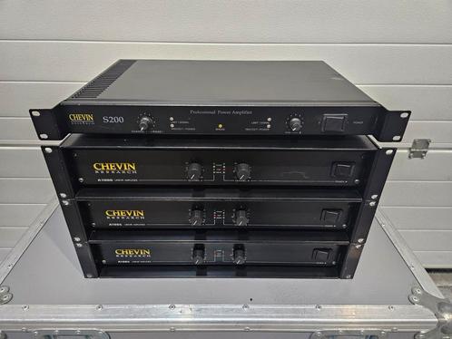 Chevin Research pa versterkers, Audio, Tv en Foto, Professionele Audio-, Tv- en Video-apparatuur, Gebruikt, Audio, Ophalen of Verzenden