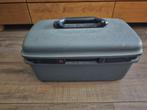 Vintage samsonite beauty case, Ophalen, Gebruikt, Zwart, Met spiegeltje(s)