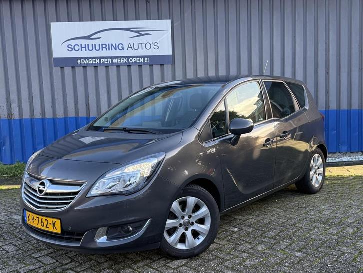 Opel Meriva 1.4 Turbo Blitz LPG, Auto's, Opel, Bedrijf, Meriva, ABS, Achteruitrijcamera, Adaptieve lichten, Airbags, Airconditioning