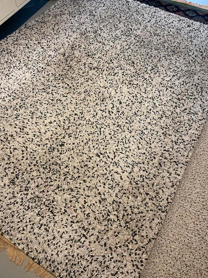IKEA Vloerkleed 200x300 - Zwart/Wit/Beige/Grijs - Goede Staa, Huis en Inrichting, Stoffering | Tapijten en Kleden, Gebruikt, 200 cm of meer