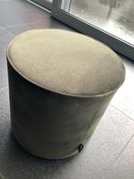 Poef Wood, Ophalen of Verzenden, Zo goed als nieuw, Rond, Minder dan 50 cm