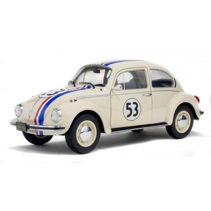 Solido Volkswagen Kever Herbie #53 / Schaal 1:18 / NIEUW, Hobby en Vrije tijd, Modelauto's | 1:18, Nieuw, Auto, Solido, Ophalen of Verzenden