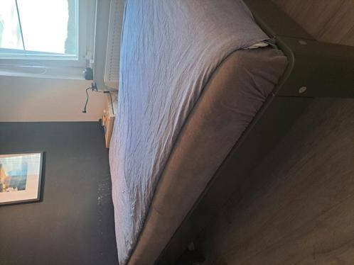 Auping Auronde 120 x 200 elektrisch, Huis en Inrichting, Slaapkamer | Bedden, Zo goed als nieuw, Twijfelaar, 120 cm, 200 cm, Hout
