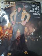 Carnavals jas Disco jas goud heren diverse maten, Ophalen of Verzenden