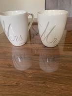 Riviera Maison Mr en Mrs mokken, Huis en Inrichting, Keuken | Servies, Ophalen of Verzenden, Zo goed als nieuw, Overige stijlen