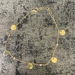 14 k gouden enkelbandje, Sieraden, Tassen en Uiterlijk, Enkelbandjes en Enkelkettinkjes, Ophalen of Verzenden, Nieuw, Goud