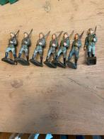 7x lineol marcherende soldaten, Verzamelen, Ophalen of Verzenden, Zo goed als nieuw
