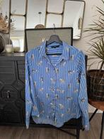 Blauw met panters blousje. Vero moda maat M, Kleding | Dames, Blouses en Tunieken, Maat 38/40 (M), Blauw, Vero Moda, Ophalen of Verzenden