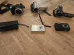 Canon Jvc Olympus Kodak Cameras voor de liefhebbers, Mini dv, Gebruikt, Verzenden, JVC