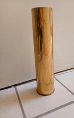 1 Grote Koperen Granaat huls., Verzamelen, Ophalen of Verzenden, Landmacht, Nederland, Hulzen of Bodemvondsten