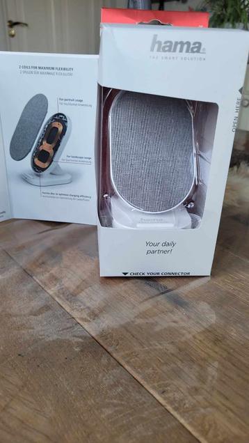 Hama wireless charger QI-FC10S-FAB, 10 beschikbaar voor biedingen